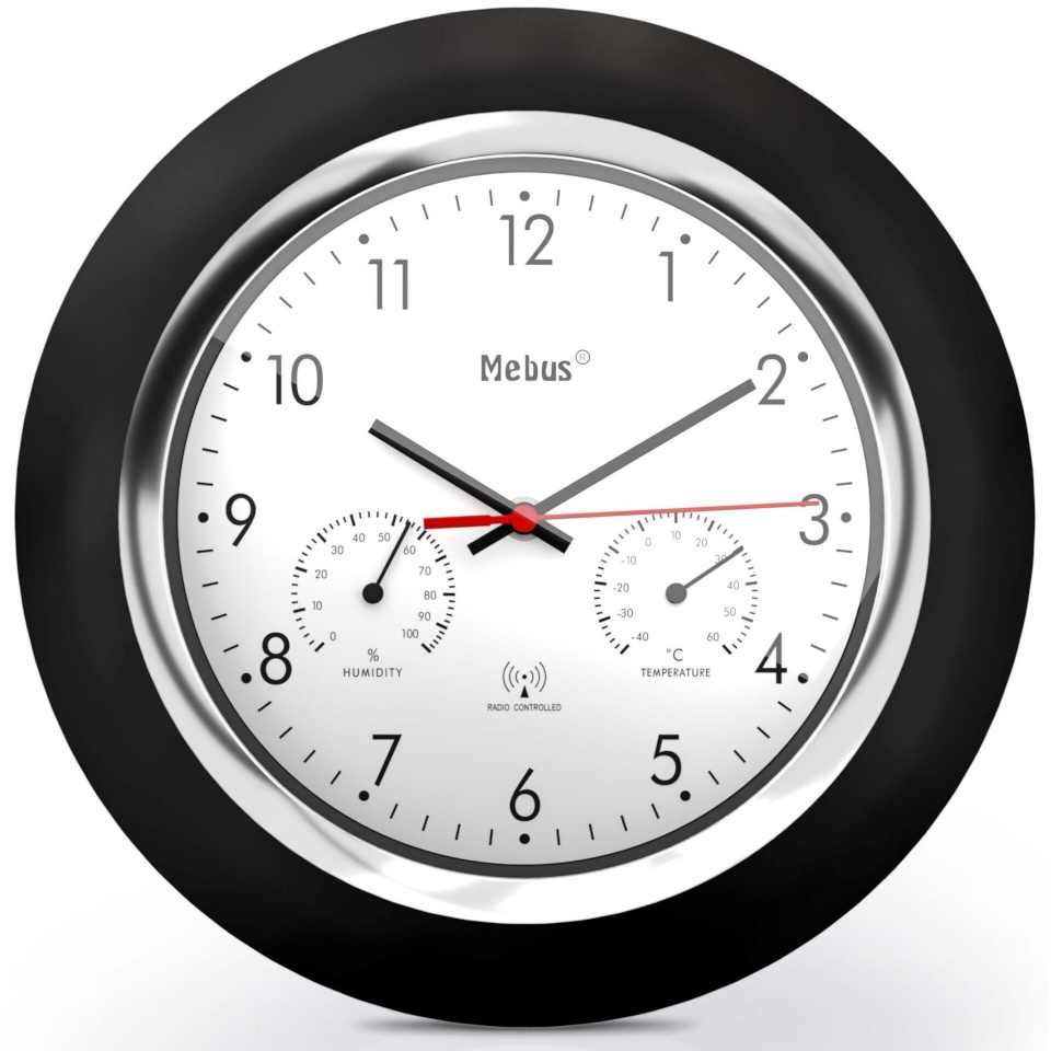 Mebus seinakell 19453 Radio Controlled with Thermo/Hygrometer, must