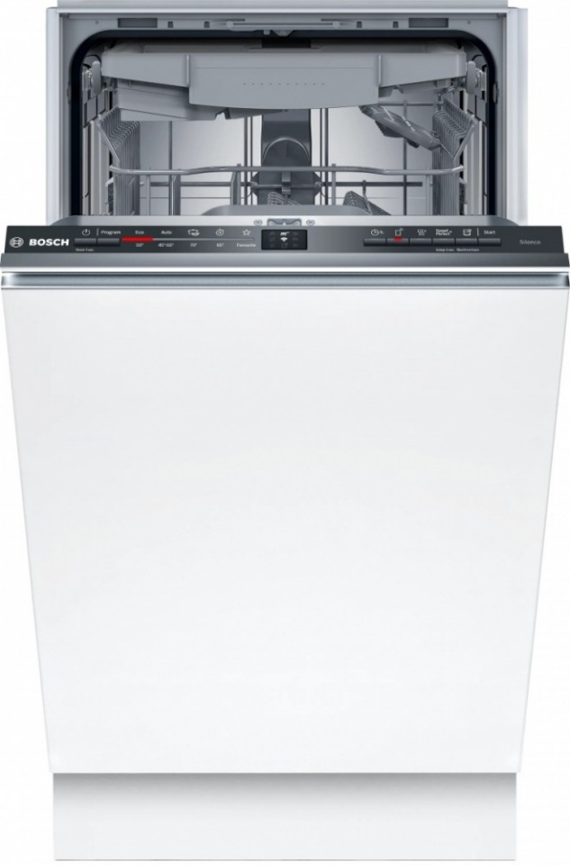 Bosch integreeritav nõudepesumasin SPV2HMX42E Series 2 Fully Integrated Dishwasher, 45cm, valge