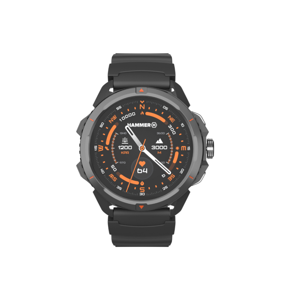 Hammer Hammer Watch 2 | Smart watch | GPS (satellite) | AMOLED | 1.5" | Waterproof | must