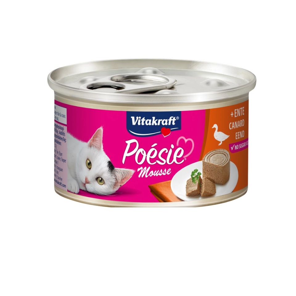 Vitakraft kassitoit Poésie Mousse Duck, 85g