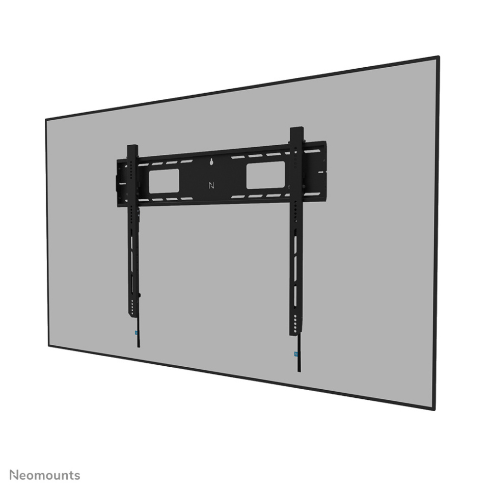 NeoMounts LEVEL-750 WL30-750BL18 Fixed heavy duty seinakinnitus Wall Mount - 43-98" screen - max 125 kg - VESA 100x100-800x600 - d 4,2 cm - level adjustme |