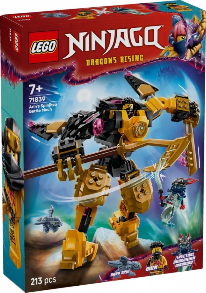 LEGO klotsid 71839 Ninjago Arins Spinjitzumech