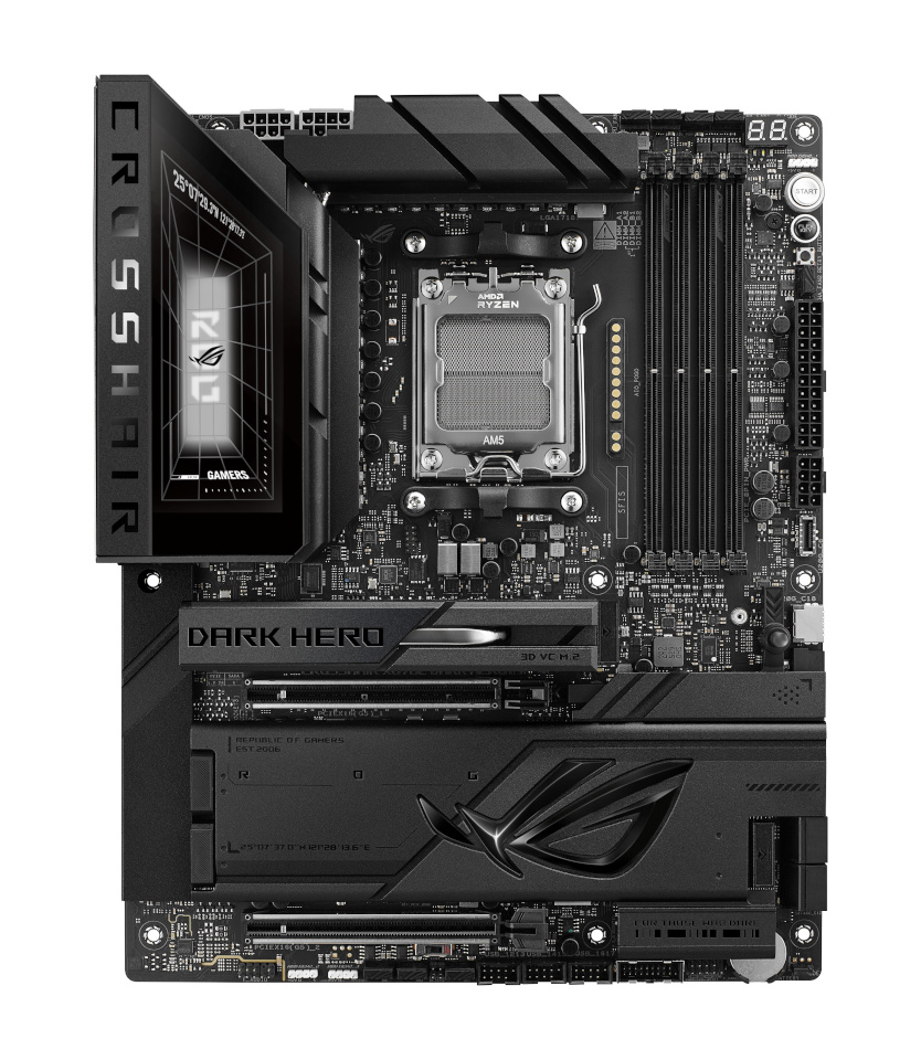 Asus emaplaat ROG CROSSHAIR X870E DARK HERO (AMD,AM5,DDR5,ATX)