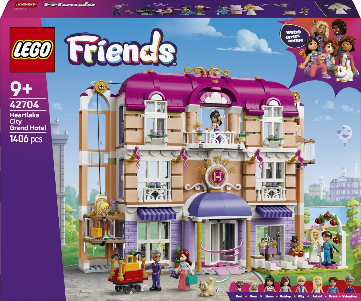 LEGO klotsid Friends 42704 - Heartlake City Grand Hotel