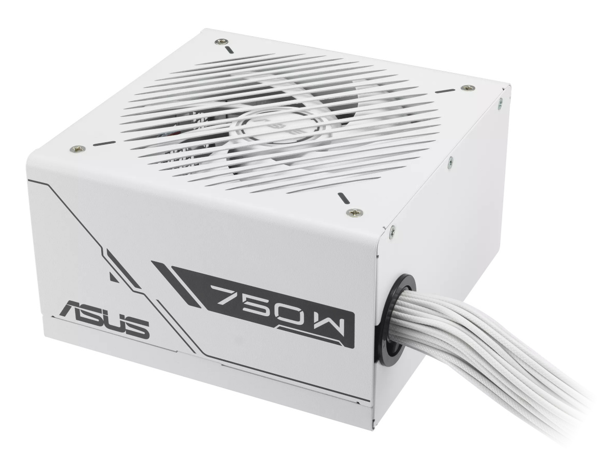 Asus toiteplokk PRIME-750B-valge (valge, 4x PCIe, 750 Watt)