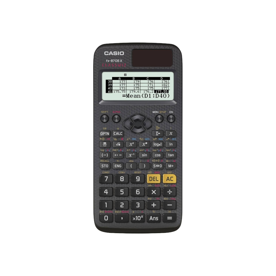 Casio kalkulaator FX-87DE X Calculator, must