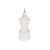 Home ESPRIT laelamp valge Teokarbid 50 W 52x52x140cm