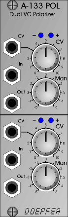 Doepfer A-133 kahepingega juhitav polariseeriv Eurorack moodul