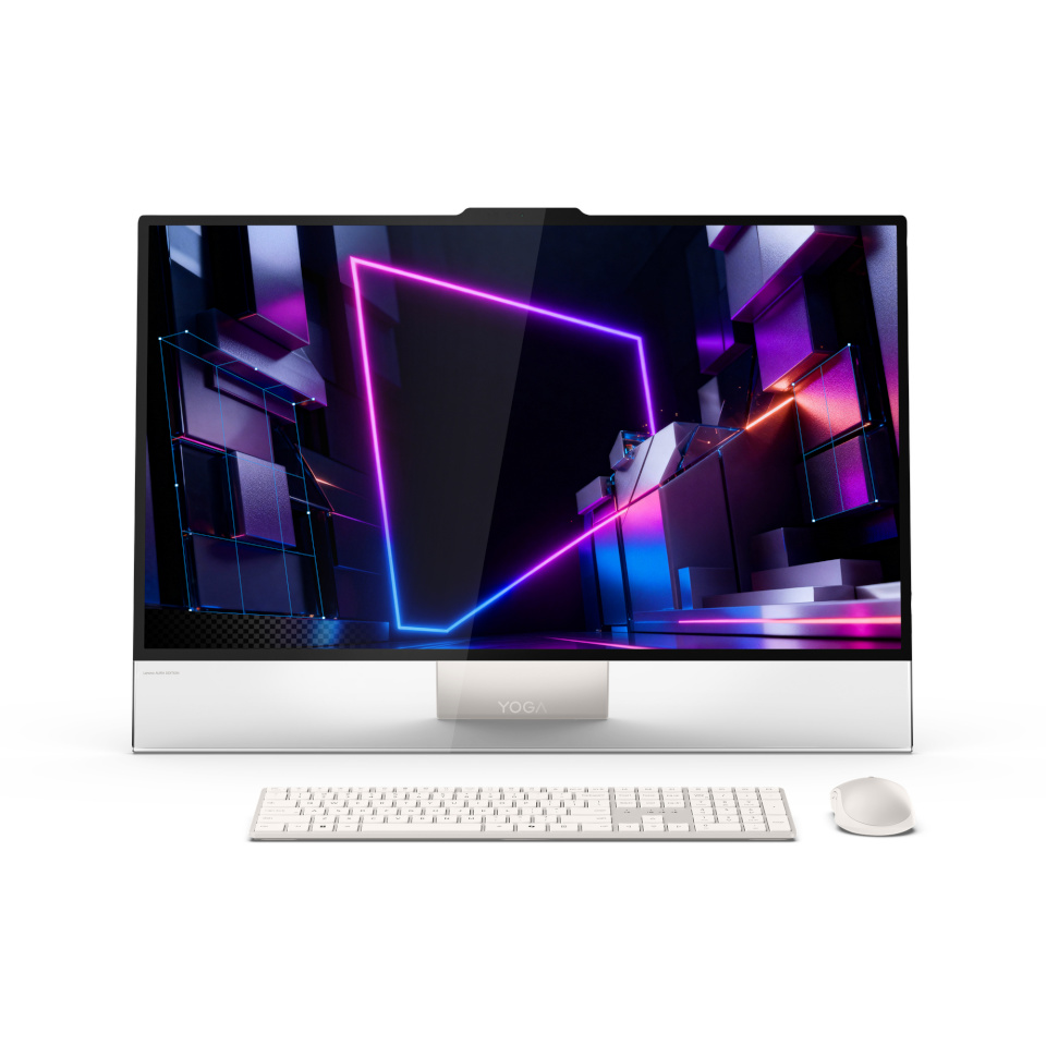 Lenovo lauaarvuti Yoga AIO 32IPH11 31.5 UHD ULTX7-358H / 32GB / 1TB / Intel Arc B390 / WIN11 Home / ENG kbd / Seashell / 2Y Warranty