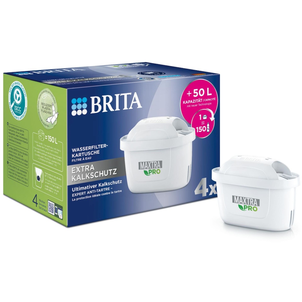 Brita filtrid Maxtra Pro Extra Limescale Protection, 4tk