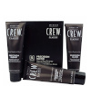 American Crew komplekt Precision Blend Natural Grey Blending Hair Color 3 x 40ml, 7/8 Light Claro Clair Blond, meestele