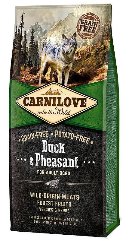 Carnilove kuivtoit koerale Adult Duck & Pheasant, 12kg