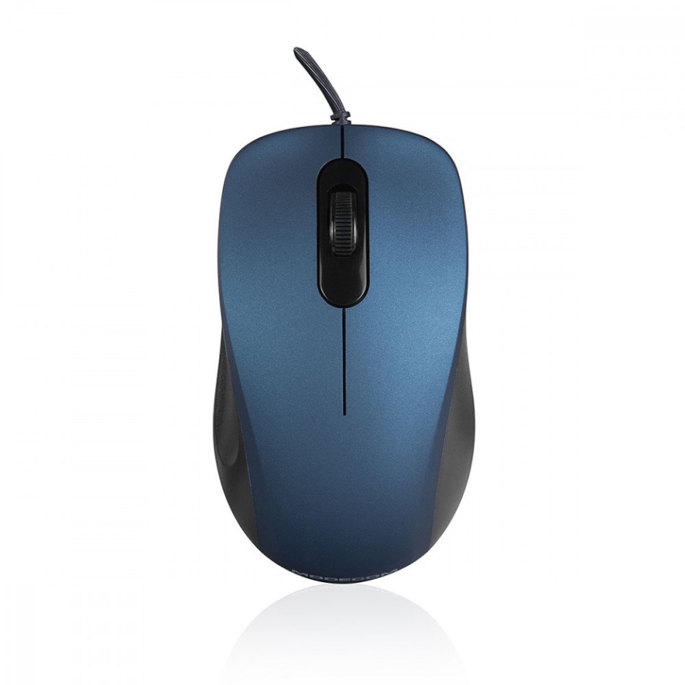 Modecom hiir M10S SILENT sinine WIDE OPTICAL MOUSE