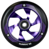 Union Ratas tõukerattale Classic V2 Pro Scooter Wheel 110mm, black/polished purple