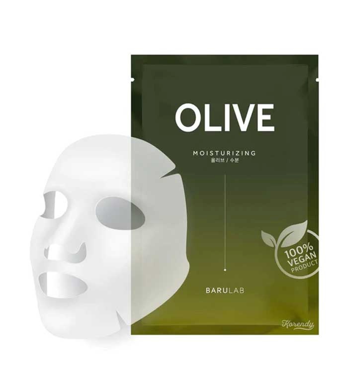 Barulab näomask Olive Moisturizing Face Mask 23g, unisex