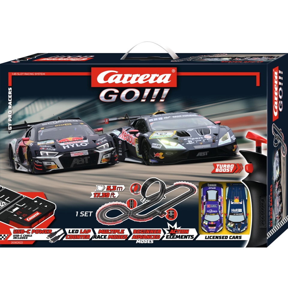 Carrera autoringrada GO punane Bull GT3 Set
