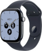 Apple Watch Series 12 46mm GPS + Cellular, M/L, Night Blue Ceramic Case, Navy Blue Sport Band, sinine