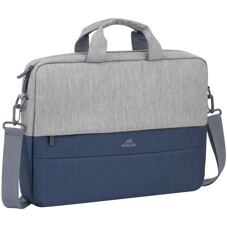 Rivacase sülearvutikott 7532 Laptop Bag 15.6" hall/dark sinine