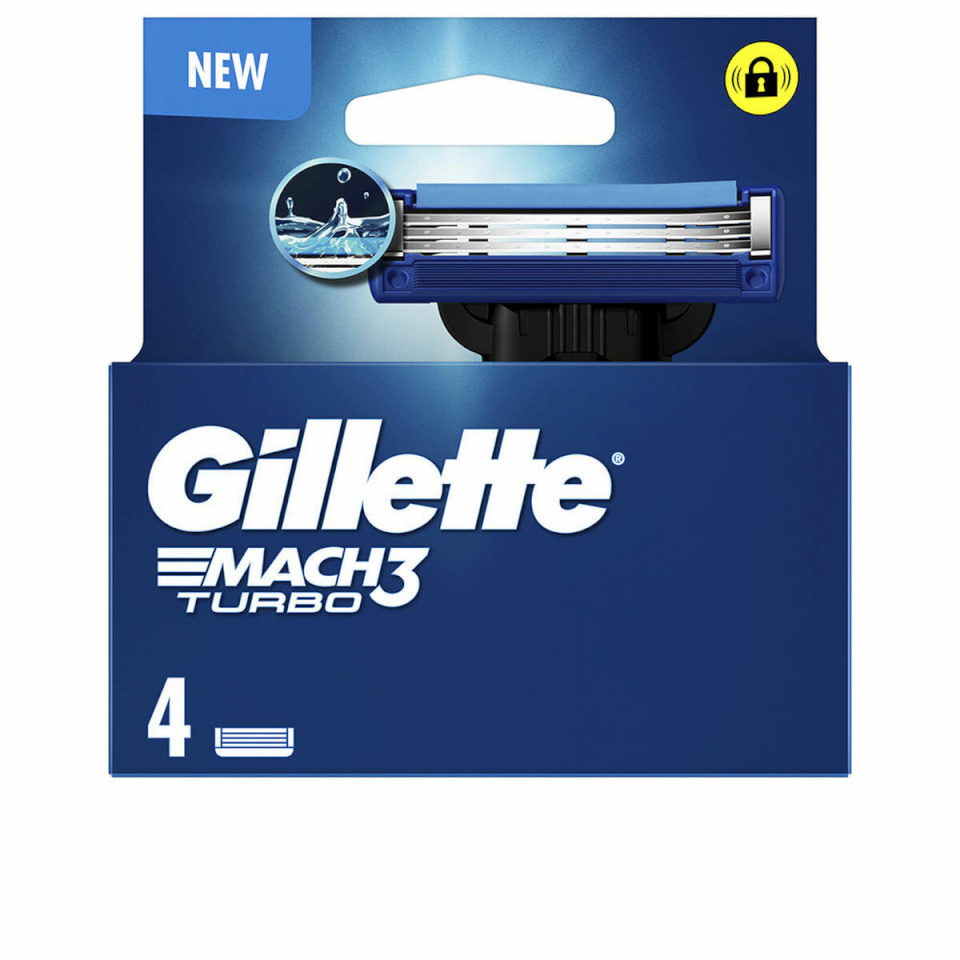 Gillette žiletiterad MACH 3 TURBO (4tk)