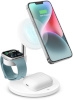 SBS juhtmevaba laadija Charging Station MagSafe 15W 3in1, valge
