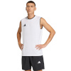 Adidas Teamwear T-särk meestele Entrada 26 Sleeveless Jersey valge KB3928 suurus XXL