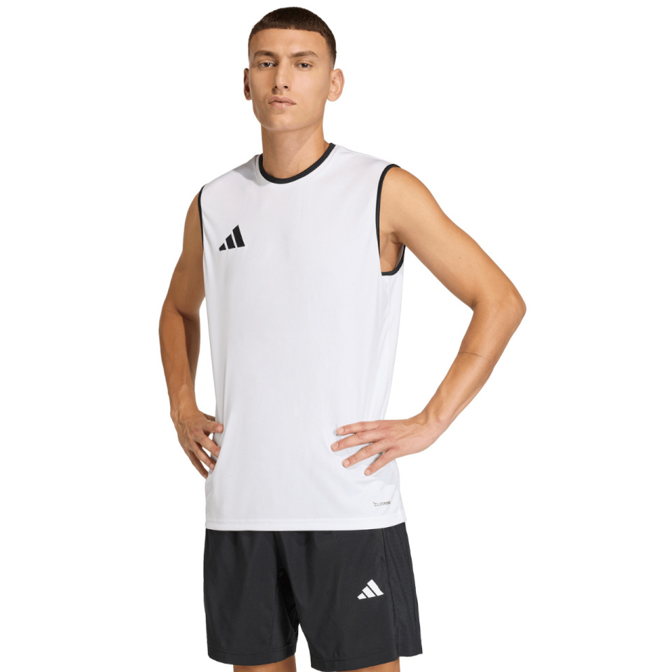 Adidas Teamwear T-särk meestele Entrada 26 Sleeveless Jersey valge KB3928 suurus XXL