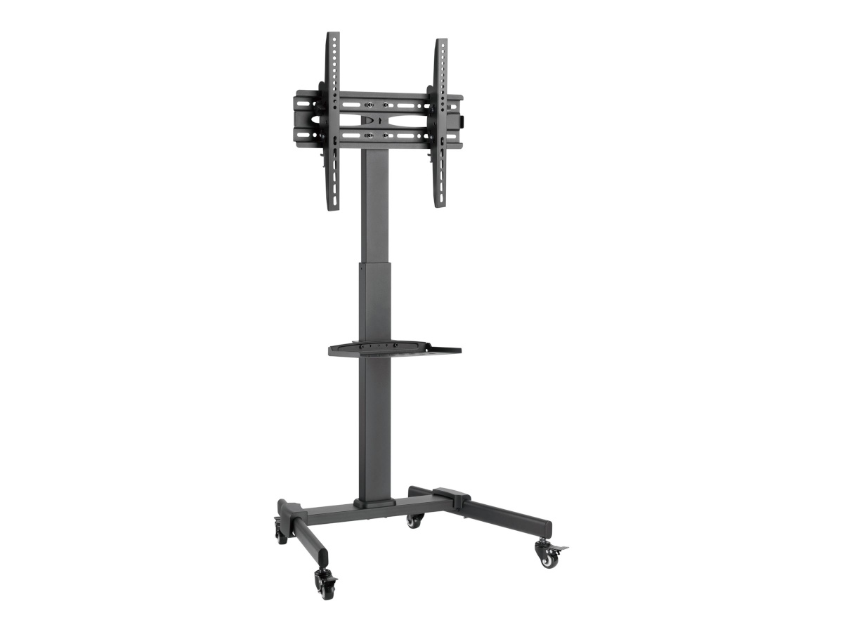 Gembird TV põrandakinnitus Floor Stand with caster wheels (tilt), 32" - 55" |