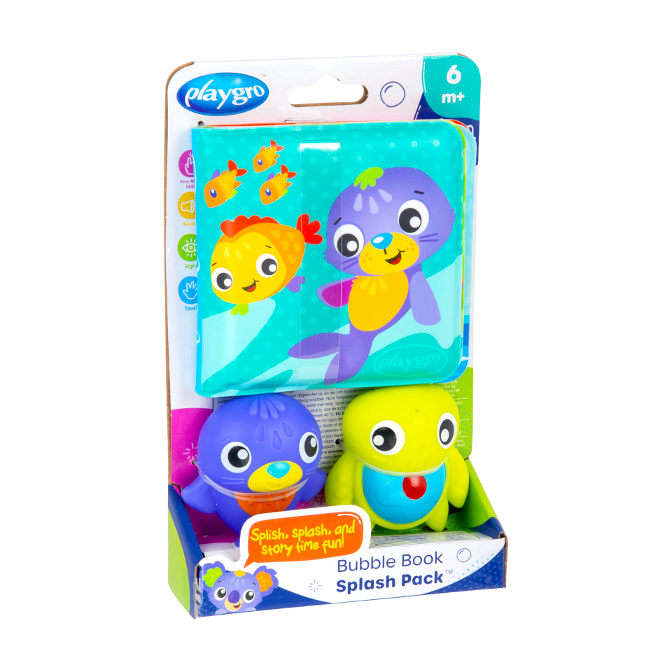 Playgro vanniraamat Bubble Book Splash, 0189089