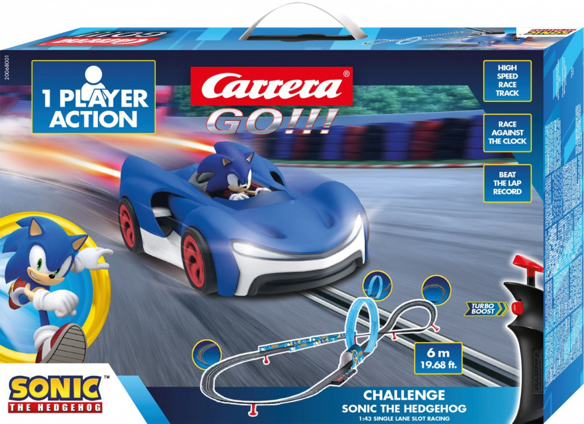 Carrera track Challenger Sonic 6,0m