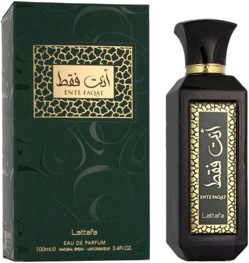Lattafa parfüüm Ente Faqat 100ml, unisex