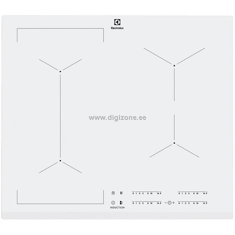 Electrolux integreeritav induktsioonplaat EIV63440BW-NEW Built-in Induction Hob, 59cm, valge