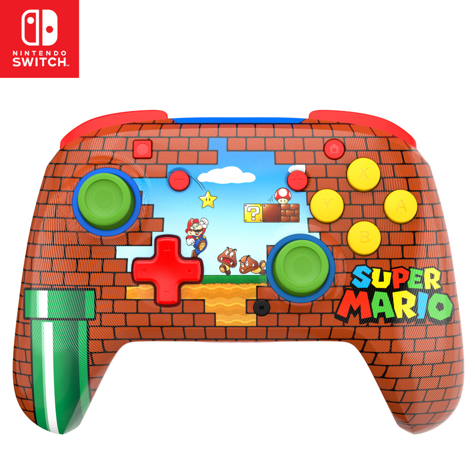 Turtle Beach juhtmevaba mängupult Rematch Nintendo, Mario Bricks