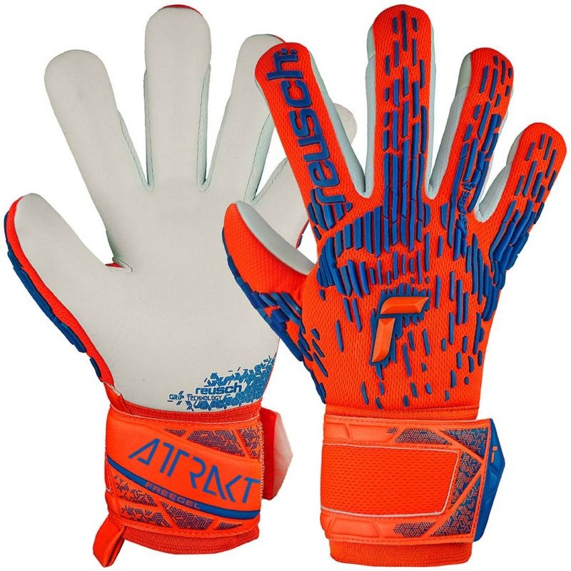 Reusch Attrakt Freegel Silver Jr 5472235 2210 väravavahi kindad 8