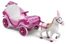 Huffy elektrijalgratas Electric Disney Princess carriage with horse 6 V roosa