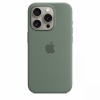 Apple kaitsekest Silicone Case with MagSafe for iPhone 15 Pro Cypress, roheline