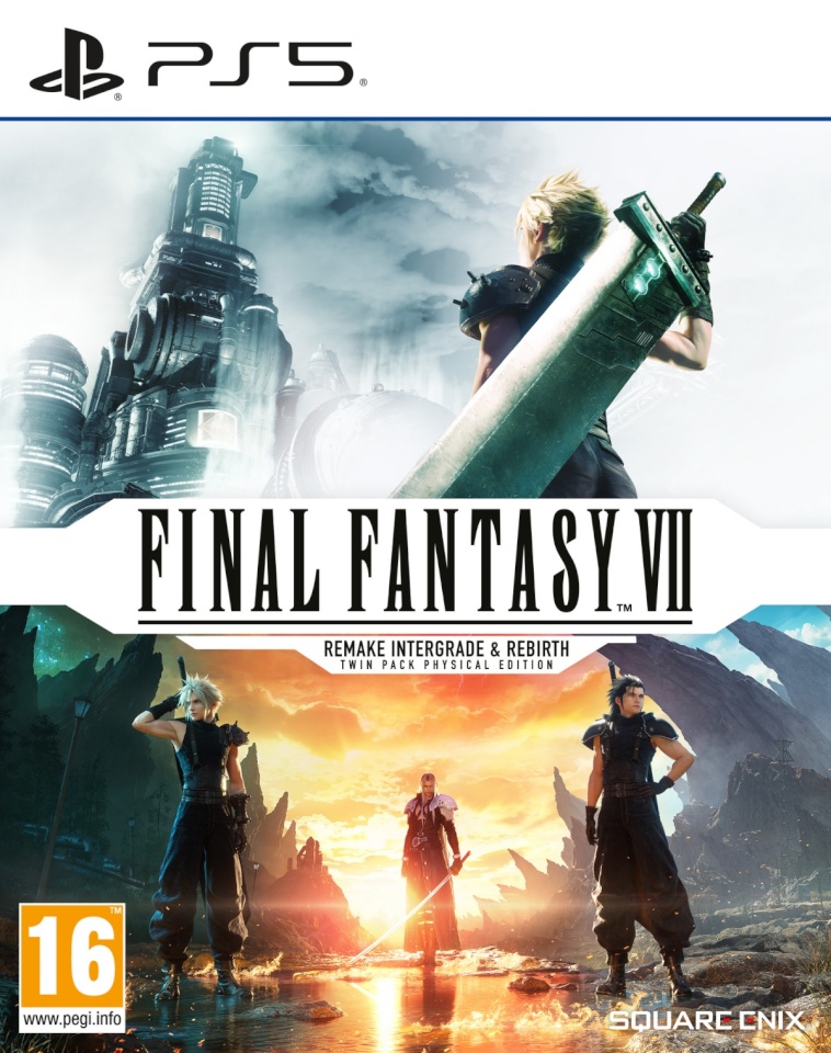 PlayStation 5 mäng Final Fantasy VII Remake Integrade & Rebirth Twin Pack