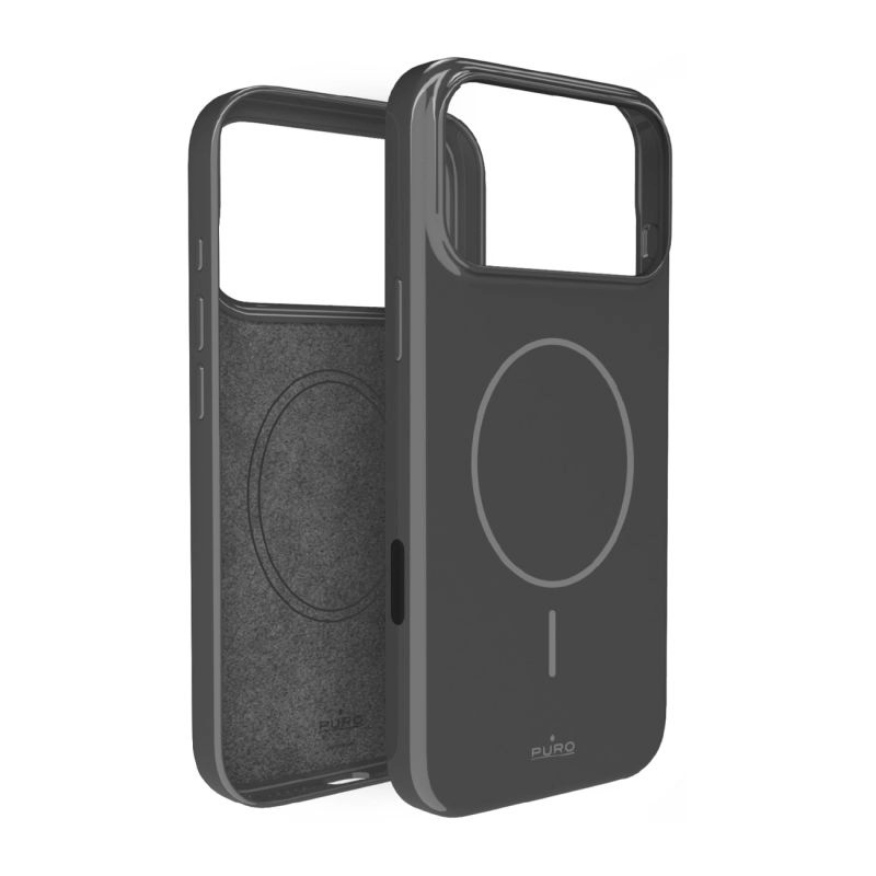 Puro Pulse Protective Case for iPhone 17 Pro Max Polycarbonate - Gray hall / iPhone 17 Pro Max