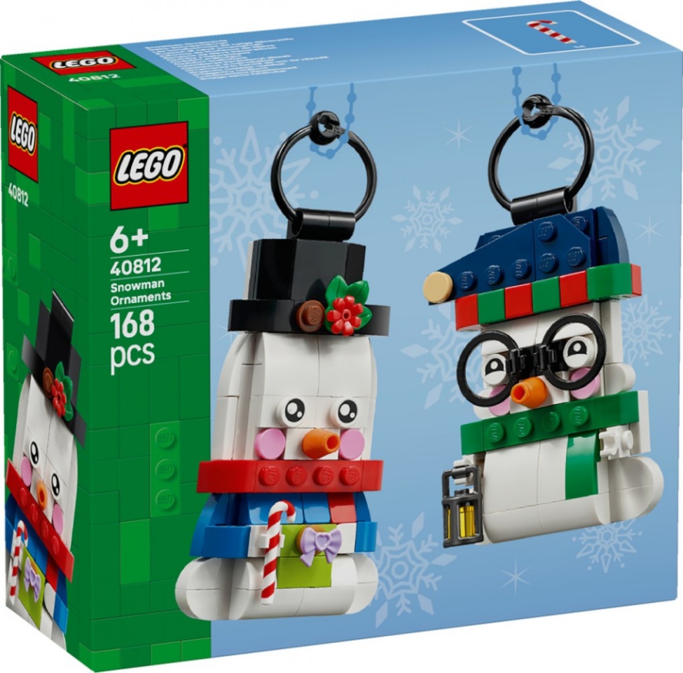 LEGO klotsid 40812 Seasonal Deko-Schneemänner