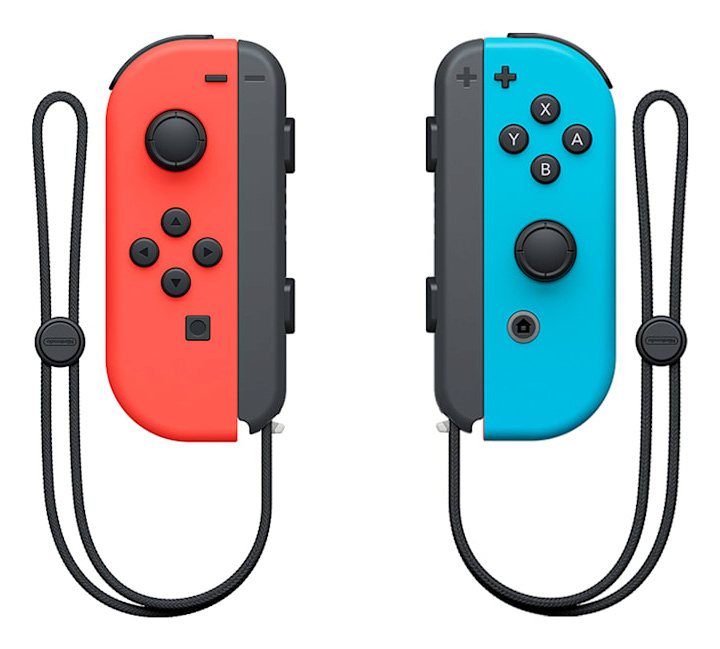 Nintendo mängupult Joy-Con 2er Set Neon-punane / Neon-sinine