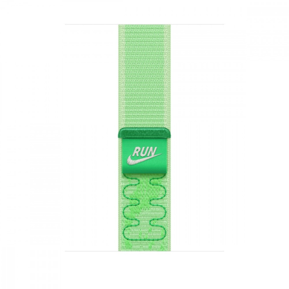 Apple kellarihm Watch 46mm Green Spark Nike Sport Loop