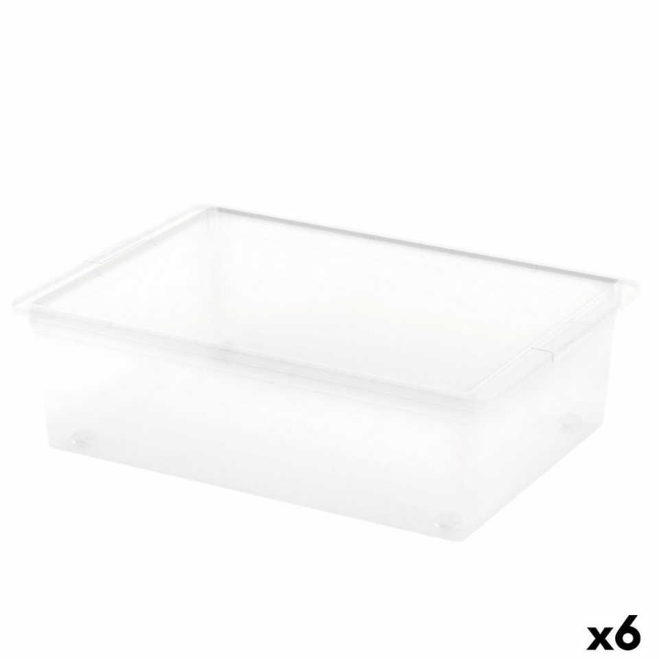 Curver kaanega säilituskarp Plastmass (6tk)