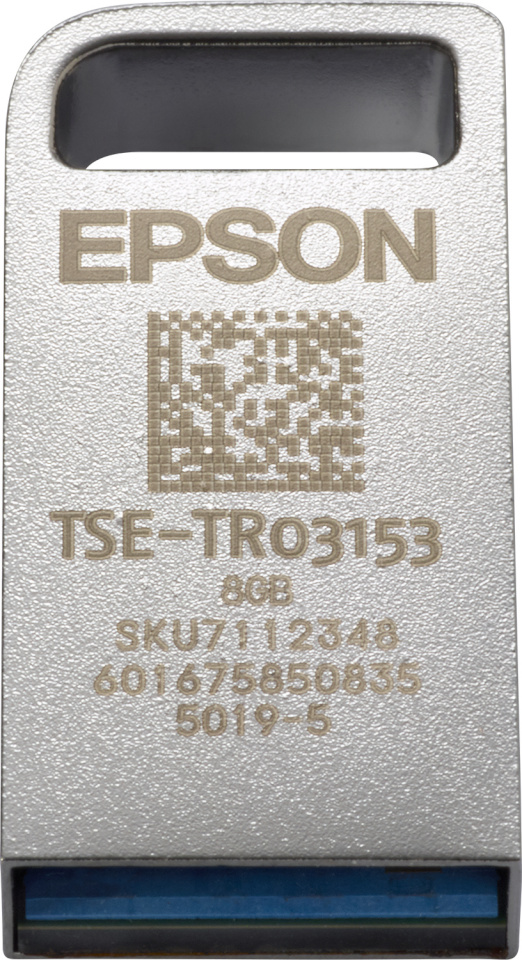Epson Z Technical Security Module (TSE) for Germany (USB) 5 years - 8 GB - USB Typ-A - Ohne Deckel - Silber