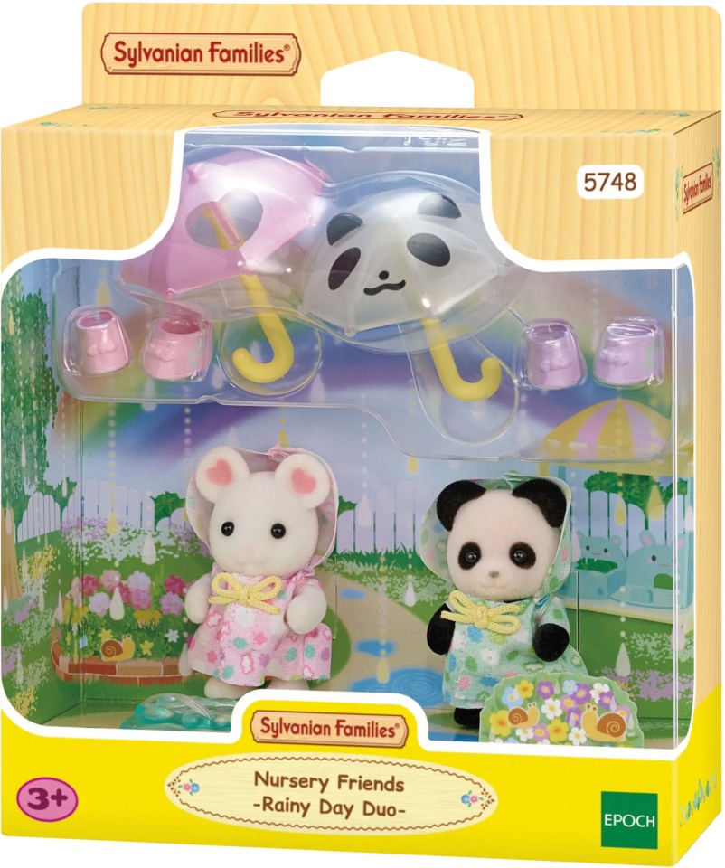 Sylvanian Families Sõbrad vihmas