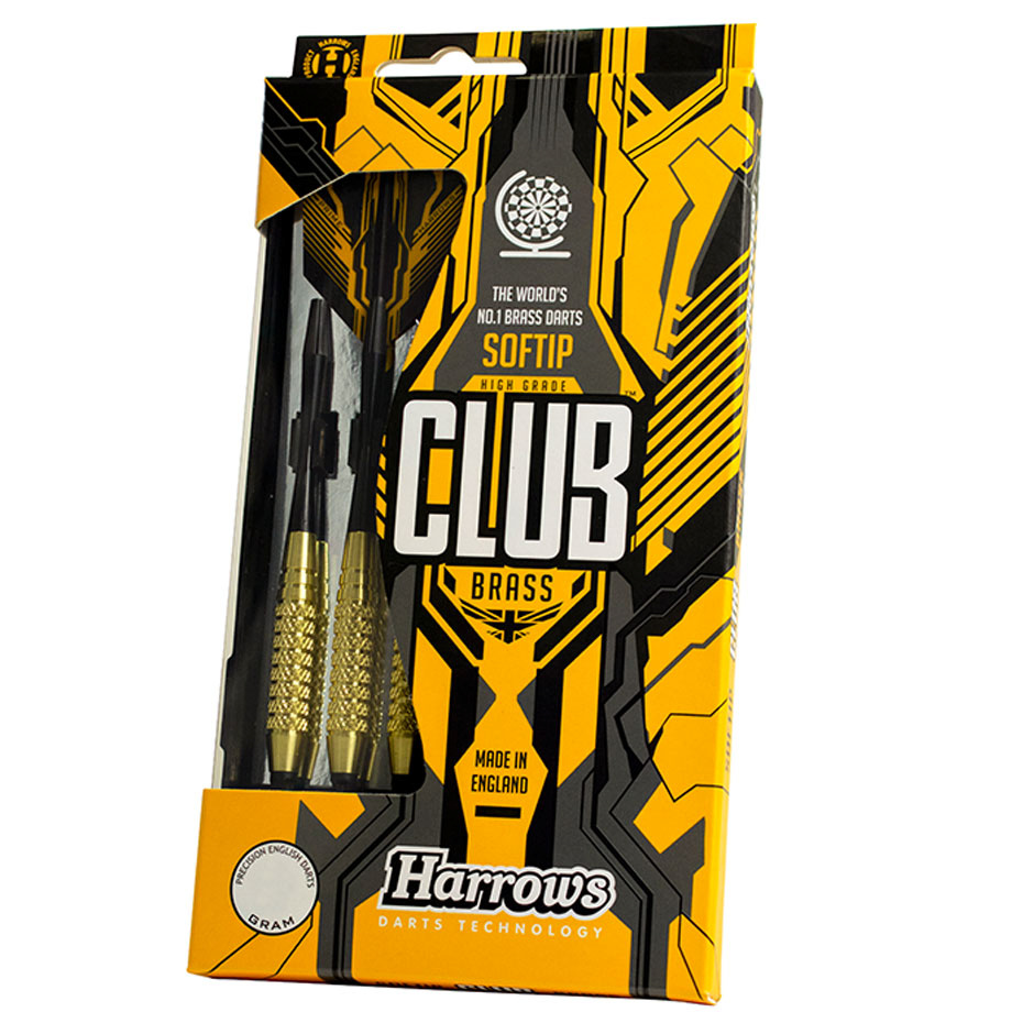 Harrows nooled Softip Club Brass 14g