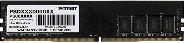 Patriot mälu Patriot Signature Series DDR4 8GB (1 x 8GB) 3200MT/s Single PSD48G32002