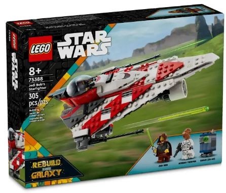 LEGO klotsid 75388 Star Wars Jedi Bobs Sternjäger (sortierter Artikel, eine Figur)