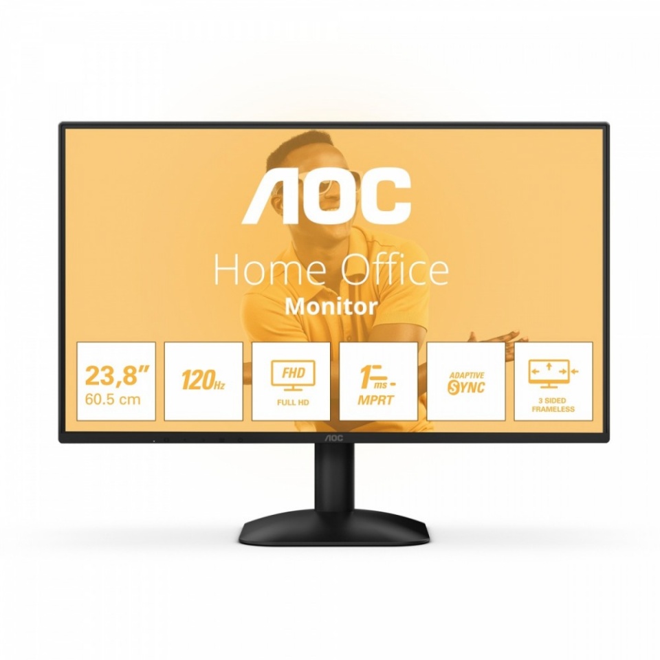 AOC monitor 23.8 inches 24B31H IPS 120Hz HDMI VGA