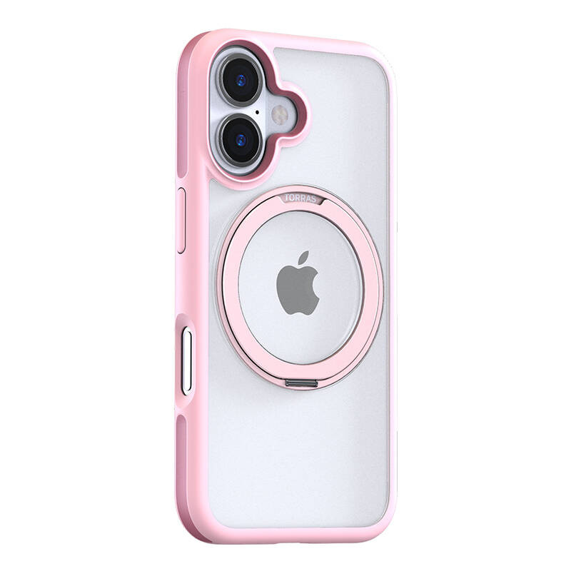 Torras kaitsekest Ostand R Fusion Case for iPhone 16 (roosa)
