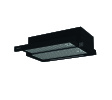 CATA õhupuhasti Hood, TFH 6430 GBK, Telescopic, Width 59.8 cm, 391.5 m³/h, Electronic, LED, must