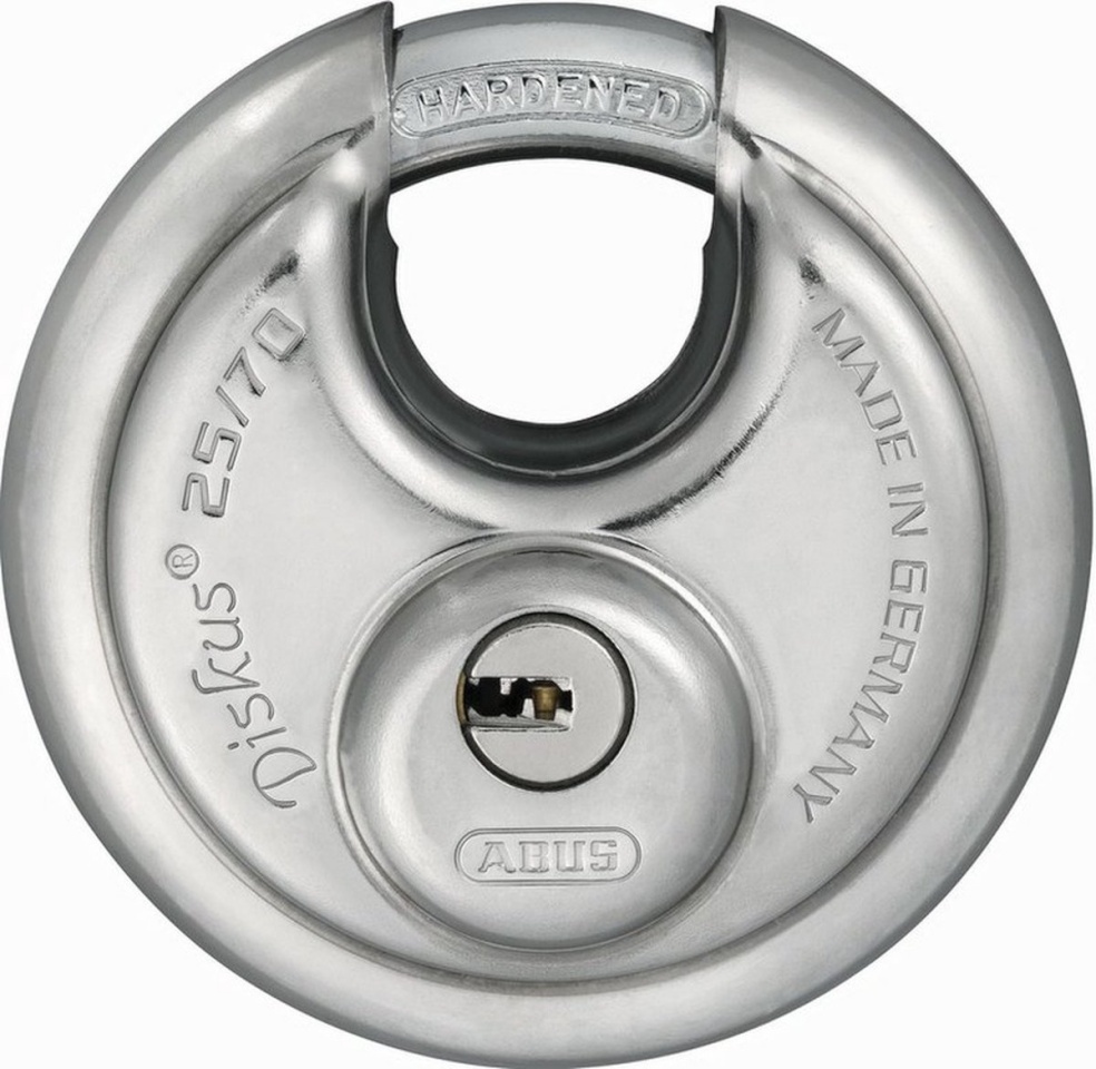 ABUS tabalukk Diskus 25 SL 8, 1tk